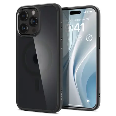 Spigen Ultra Hybrid MagSafe ochranný kryt pro Apple iPhone 15 Pro Max černá 