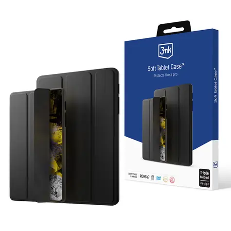 3mk Soft Tablet Case ochranné pouzdro pro Lenovo Tab M10 Plus 3 gen černá