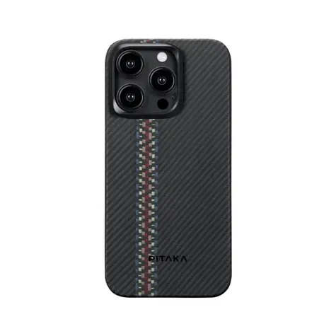 Pitaka Fusion Weaving MagEZ 4 600D Zadní kryt pro Apple iPhone 15 Pro Max černá 