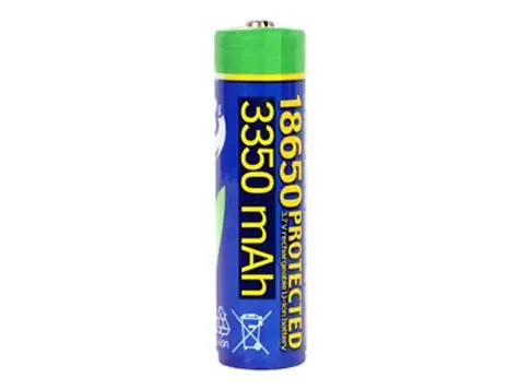 Gembird EG-BA-18650/3350 Dobíjecí baterie 18650 / 3.7V / 3350 mAh / lithiová / 1 ks / v blistru 