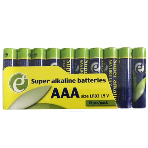 Gembird EG-BA-AAASA-01 Baterie AAA 10ks / 1.5V / alkalická