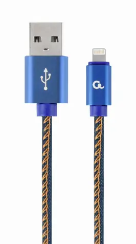 Gembird CC-USB2J USB-A - Lightning 1m modrá 