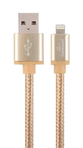 Gembird CCB-MUSB2B USB-A - Lightning 1.8m zlatá 