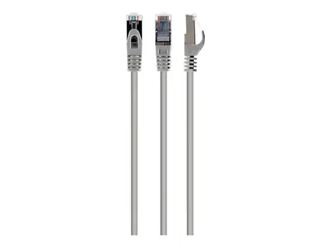 Gembird PP6A-LSZHCU CAT6a SFTP 0.5m šedá / Patch kabel / RJ45