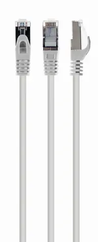 Gembird PP6-2M CAT6 FTP 2m bílá / RJ45