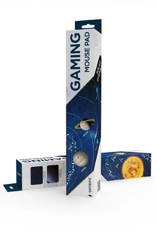 Gembird Cosmos XL / Herní podložka pod myš / 900 x 350 mm