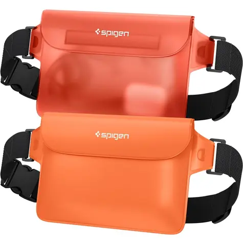 Spigen Aqua Shield A620 voděodolné pouzdro 2 ks oranžová / outdoorové  