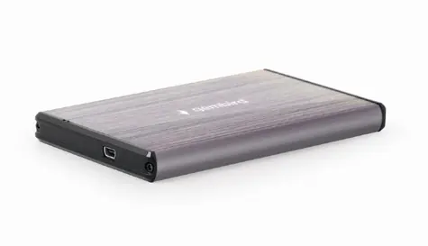 Gembird EE2-U3S-3-LG šedá / Eterní USB 3.0 Case/ 2.5