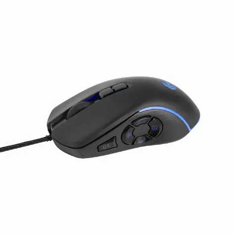Gembird RAGNAR RX500 černá / Herní myš / Drátová / USB / LED / 10 tlačítek / 7200 DPI