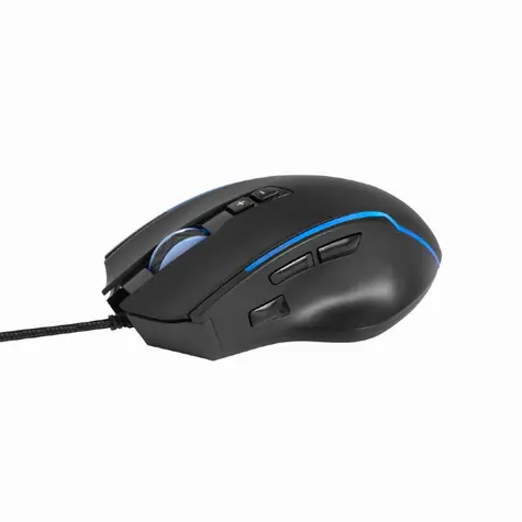 Gembird RAGNAR RX300 černá / Herní myš / Drátová / USB / LED / 8 tlačítek / 12000 DPI