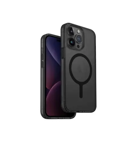 Uniq LifePro Xtreme MagClick ochranný kryt na Apple iPhone 15 Pro Smoke (Frost kouřová)