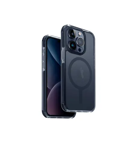 Uniq Combat MagClick ochranný kryt na Apple iPhone 15 Pro Smoke modrá