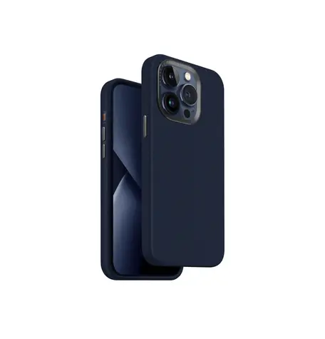 Uniq Lyden MagClick ochranný kryt na Apple iPhone 15 Pro Navy modrá