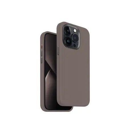 Uniq Lyden MagClick ochranný kryt na Apple iPhone 15 Pro Flint šedá