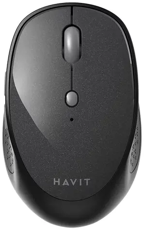 Havit MS76GT Plus šedá / Bezdrátová myš / optická / 1600DPI / USB přijímač