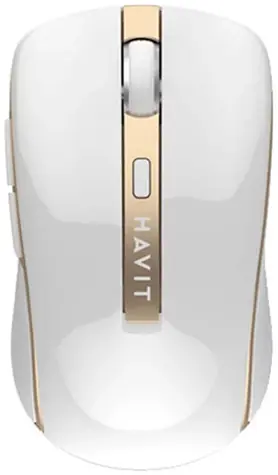 Havit MS951GT bílá / Bezdrátová myš / optická / 1600 DPI / USB přijímač