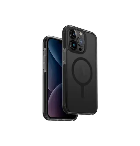 Uniq Combat MagClick ochranný kryt na Apple iPhone 15 Pro Max Carbon (černá)