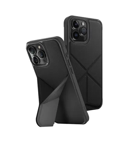 Uniq Transforma MagClick ochranný kryt na Apple iPhone 15 Pro Max Ebony (černá)