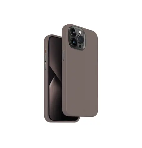 Uniq Lyden MagClick ochranný kryt na Apple iPhone 15 Pro Max Flint šedá
