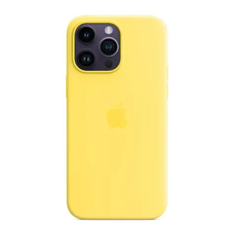 Apple Silikonový kryt s MagSafe pro iPhone 14 Pro Max žlutá