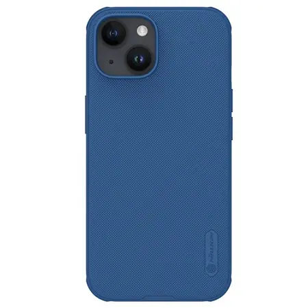 Nillkin Super Frosted PRO Zadní Kryt pro Apple iPhone 15 Plus modrá (Without Logo Cutout)