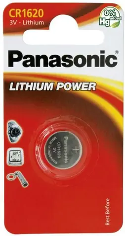 Panasonic CR-1216EL/1B  knoflíková baterie / 3V / 1 ks / v blistru