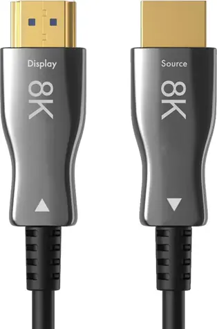 Claroc Kabel optický HDMI 2.1 (M) - HDMI 2.1 (M) 40m černá / AOC / 8K@60 Hz / 4K@120 Hz
