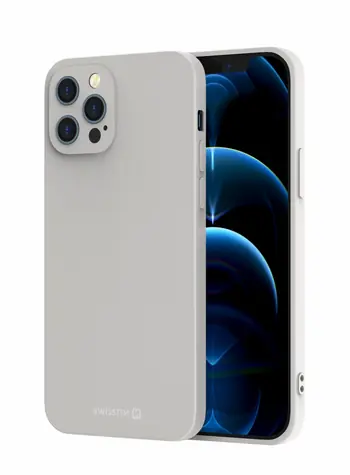 SWISSTEN SOFT JOY ochranné pouzdro pro Apple iPhone 15 Plus šedá
