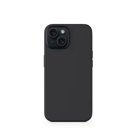 Epico Mag+ Silikonový zadní kryt s MagSafe pro Apple iPhone 15 Plus černá