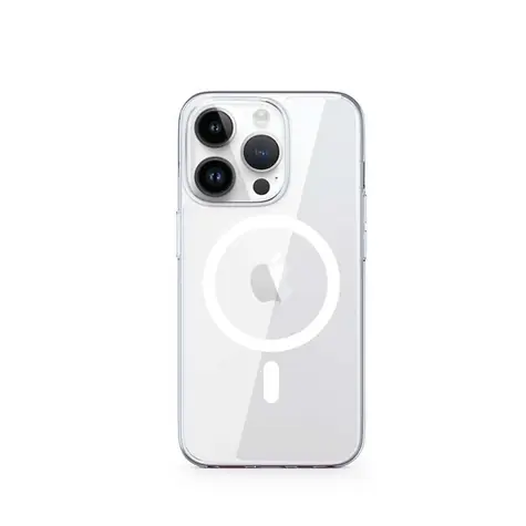 Epico Hero Magnetický zadní kryt pro Apple iPhone 15 Pro transparentní
