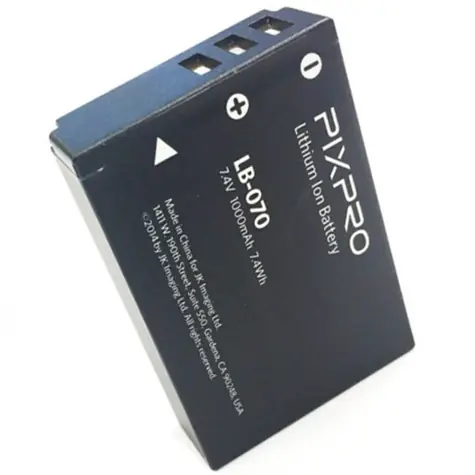 Kodak Pixpro LB-070 / Akumulátor pro fotoaparáty / 1000 mAh / 7.4V / Li-Ion