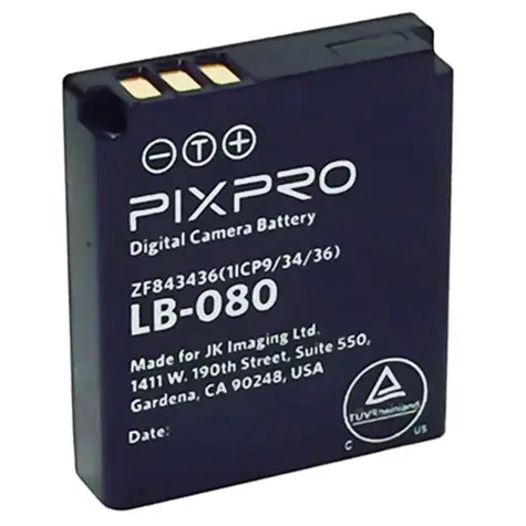 Kodak Pixpro LB-080 / Akumulátor pro fotoaparáty / 1250 mAh / 3.6V / Li-Ion