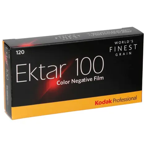 Kodak Professional Ektar 100 120 5ks / Barevný negativní film / ISO 100 