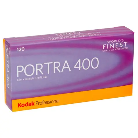 Kodak Professional Portra 400 120 5ks / Barevný negativní film / ISO 400 