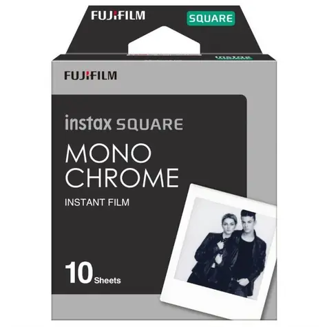 Fujifilm Instax Square Film monochrome 10ks / Instantní film / 86 x 72 mm 