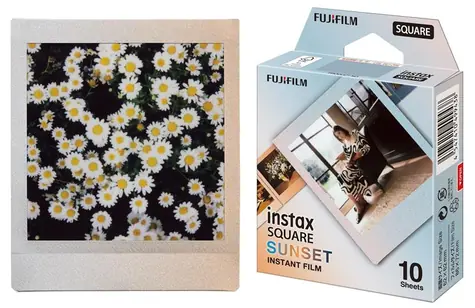 Fujifilm Instax Square Film Sunset Rainbow 10ks / Instantní film / 86 x 72 mm 