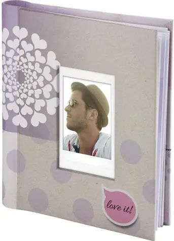 Fujifilm Instax Mini Album Stylish Dots / Fotoalbum / pro 60 foto