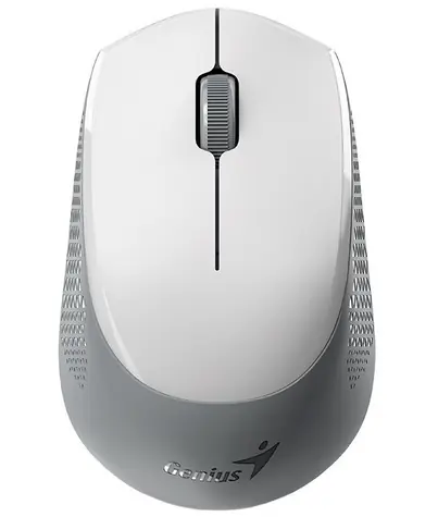 GENIUS NX-8000S BT bílo-šedá / Bezdrátová myš / optická / duální Bluetooth + 2.4GHz / 1200 dpi 