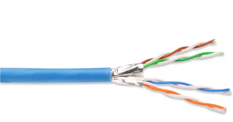 Digitus CAT 6A U-FTP Kabel 4x2 drát AWG23 LSOH 305m modrá