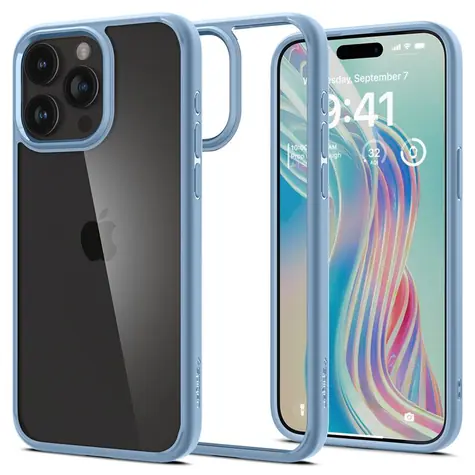 Spigen Ultra Hybrid ochranný kryt pro Apple iPhone 15 Pro Max sierra blue 