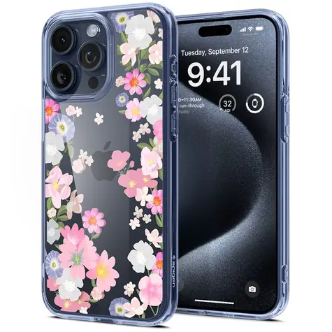 Spigen Ultra Hybrid ochranný kryt pro Apple iPhone 15 Pro blossom 