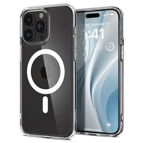 Spigen Ultra Hybrid MagSafe ochranný kryt pro Apple iPhone 15 Pro white 