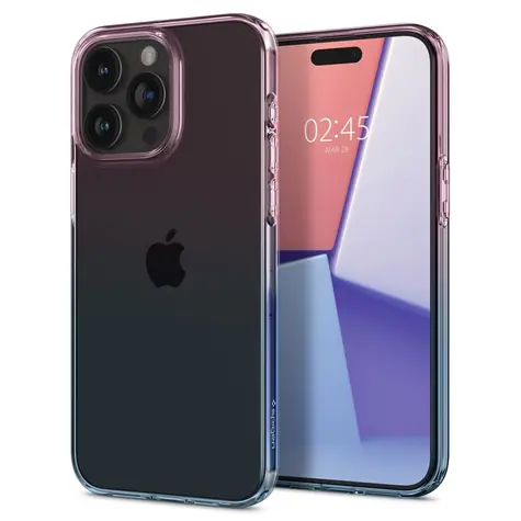 Spigen Liquid Crystal ochranný kryt pro Apple iPhone 15 Pro gradation pink