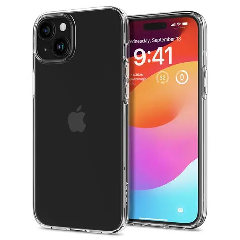 Spigen Liquid Crystal ochranný kryt pro Apple iPhone 15 crystal clear 