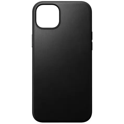Nomad Modern Leather Case kožený kryt pro Apple iPhone 15 Plus černá 