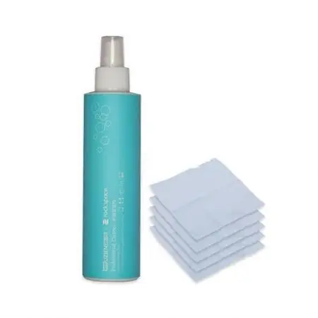 Xiaomi Rock Space Cleaning kit / odmašťovací sada pro lepení folií Rock Space / 1x sprej 5x hadřík