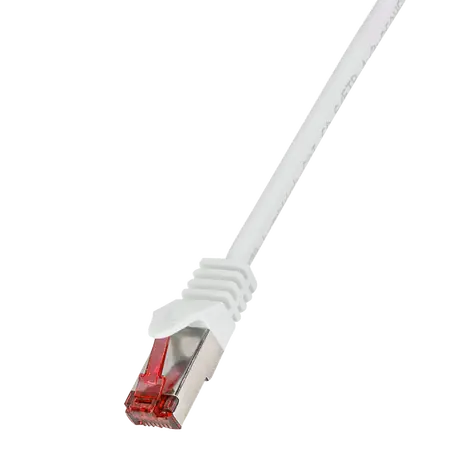 LogiLink CQ2121S šedá / Patch kabel / CAT6 / S/FTP / RJ45 / 30m