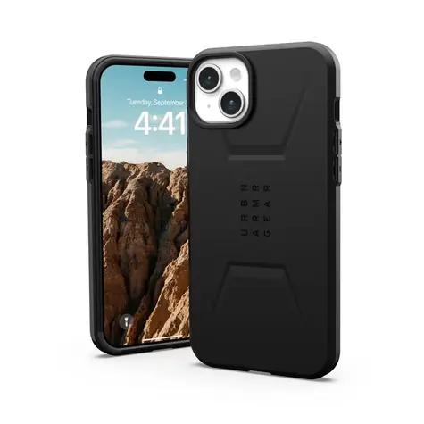 UAG Civilian MagSafe ochranný kryt pro Apple iPhone 15 Plus černá 