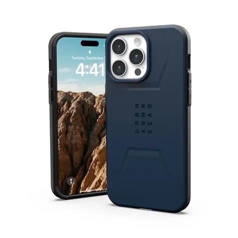 UAG Civilian MagSafe ochranný kryt pro Apple iPhone 15 Pro Max mallard