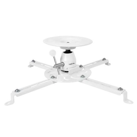 LogiLink BP0056 bílá / Stropní držák projektoru / do 25 kg
